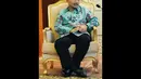 Kepala Badan Perencanaan Pembangunan Nasional (Bappenas) Andrinof Chaniago saat berkunjung menemui Ketua DPD, Jakarta, Kamis (6/11/2014) (Liputan6.com/Andrian M Tunay) 