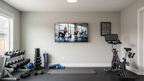 8 Tempat Unik Pasang TV Selain Ruang Tamu dan Kamar, Inovasi Penempatan