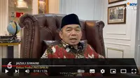 Ketua Fraksi Partai Keadilan Sejahtera (PKS) DPR RI, Jazuli Juwaini. (YouTube Liputan6)