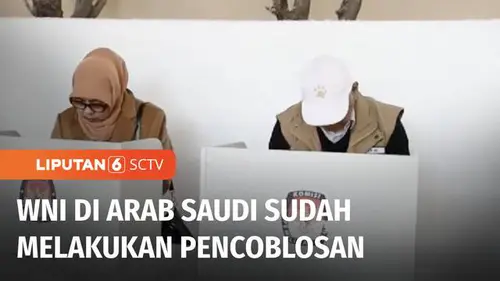 VIDEO: Sebanyak 30 Ribu Lebih WNI di Arab Saudi Telah Melakukan Pencoblosan