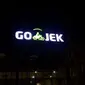 Logo Go-Jek di Kantor Go-Jek di Kawasan Kemang. Liputan6.com/Mochamad Wahyu Hidayat