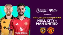 Hull City vs Manchester United di Vidio. (doc. vidio)