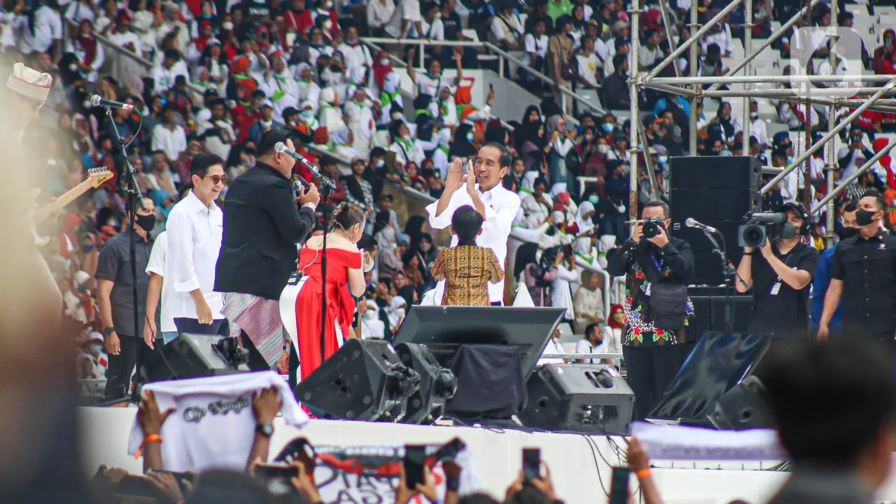Presiden Joko Widodo Hadiri Nusantara Bersatu