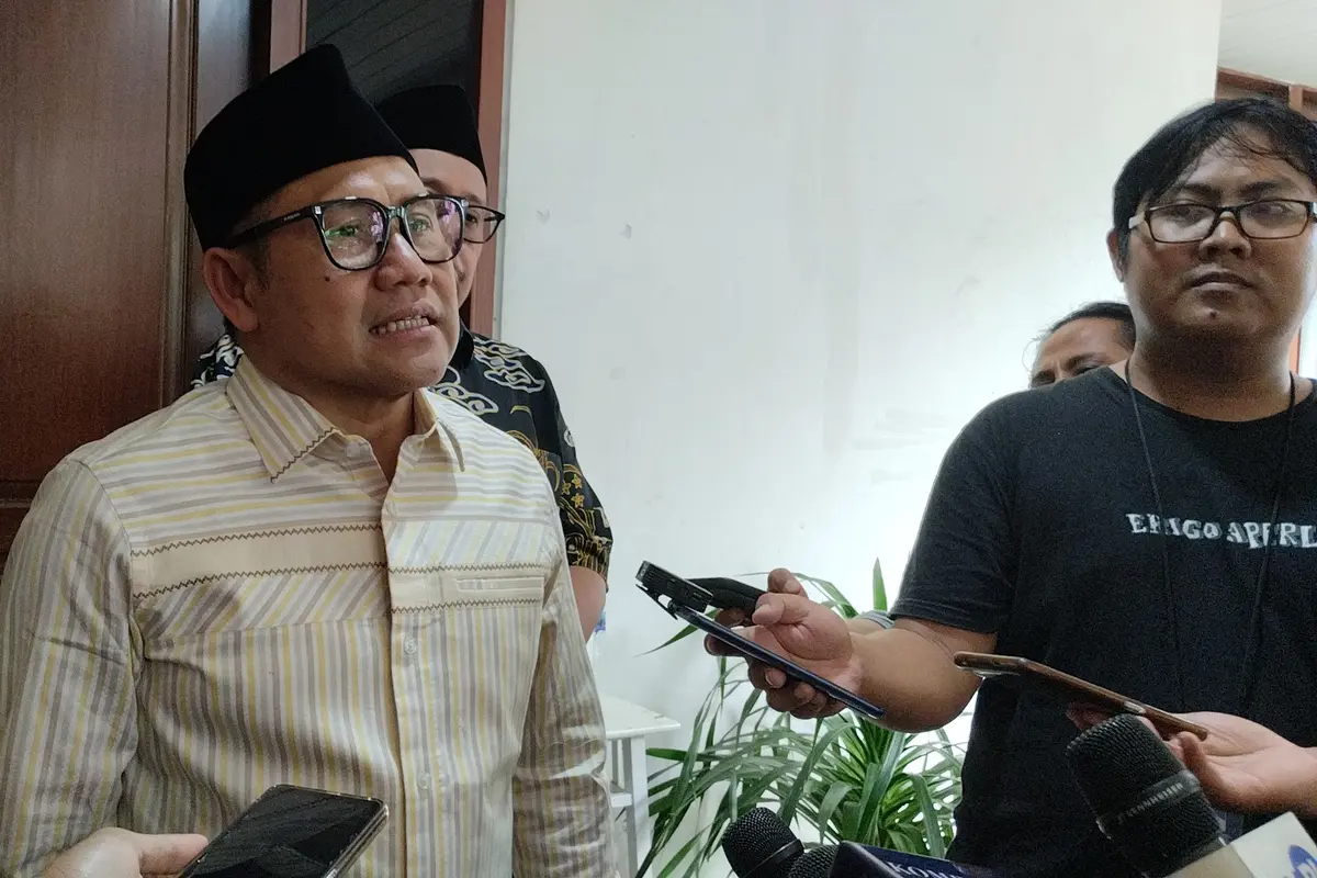 Cawapres nomor urut satu, Muhaimin Iskandar alias Cak Imin