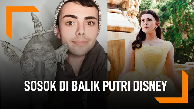 VIDEO: Sosok Di Balik Tokoh Putri Disney Ini Ternyata Pria