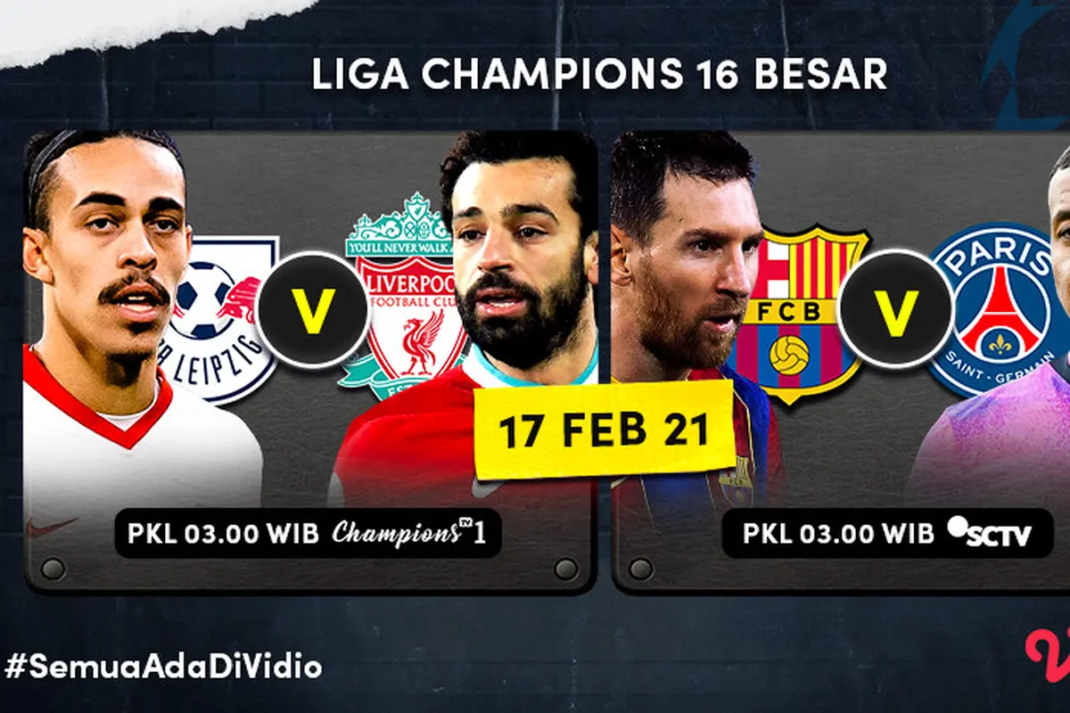 Liga Champions 2020-2021 16 Besar