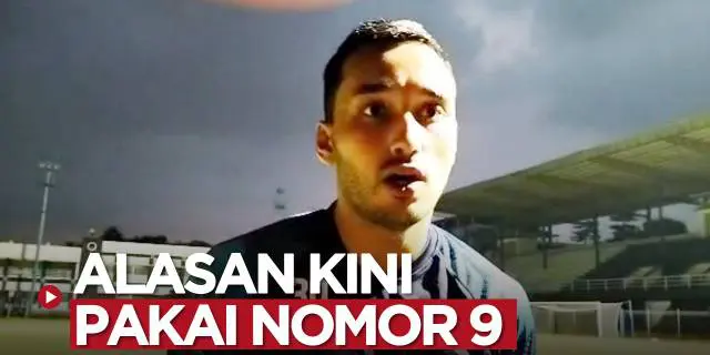 VIDEO: Alasan Ezra Walian Kini Pakai Nomor 9 di Persib Bandung