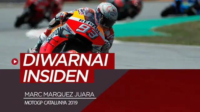 Berita video highlights balapan MotoGP Catalunya 2019, di mana Marc Marquez juara. Di balapan ini ada juga insiden Jorge Lorenzo yang jatuh dan Valentino Rossi kena imbasnya.