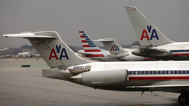 Ilustrasi American Airlines