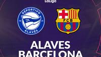 La-Liga Alaves Vs Barcelona. (Adrianus Titus)