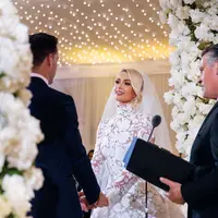 Pernikahan Paris Hilton dan Carter Reum. (Instagram/ parishilton. Foto: German Larkin/ @GermanLarkin)