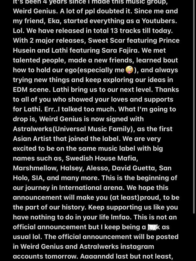 Unggahan Reza Oktovian (Twitter/ YBRAP)