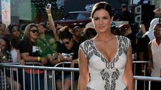 Gina Joy Carano adalah petarung MMA yang juga bermain untuk film Deadpool. (AFP/Frazer Harrison)