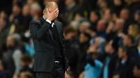 Manajer Manchester City asal Spanyol, Josep Guardiola. (AFP/Oli Scarff)