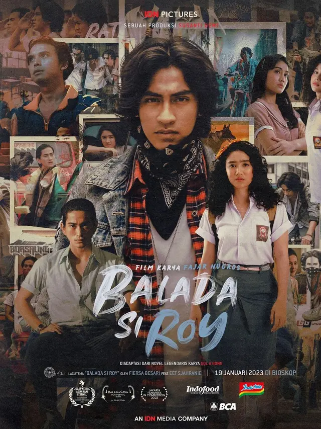 Poster film Balada Si Roy. (Foto: Dok. Instagram @abidzar73)