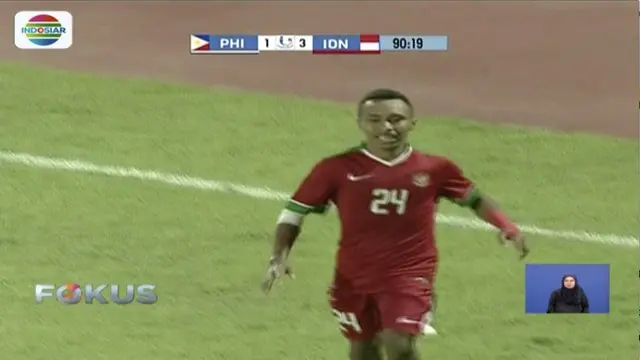 Detik-Detik Timnas U-19 Indonesia Kandaskan Filipina 4-1