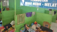 Ilustrasi – bilik atau ruang bagi para penunggu pasien di Majenang, Cilacap, Jawa Tengah. (Foto: Liputan6.com/Muhamad Ridlo)