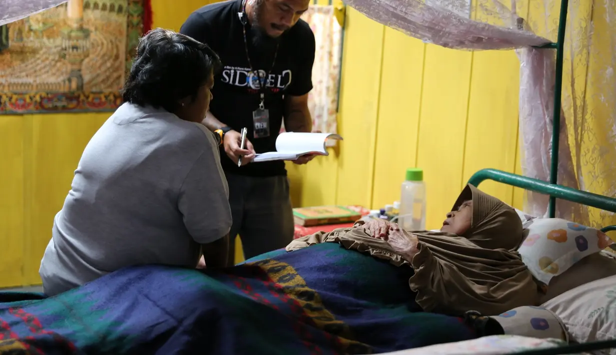 Aminah Cendrakasih Syuting Si Doel The Movie 2