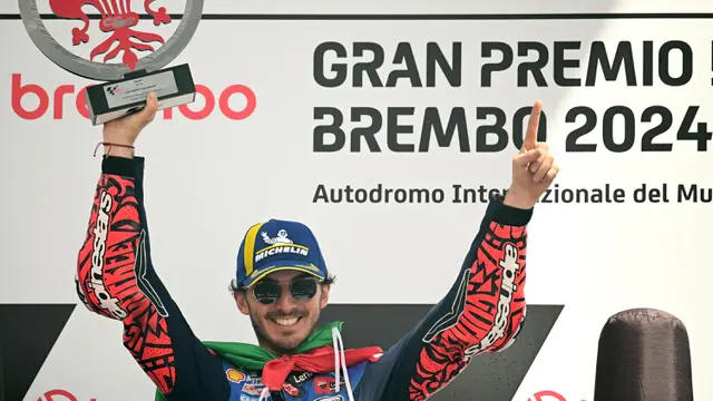 Francesco Bagnaia Juara MotoGP Italia 2024