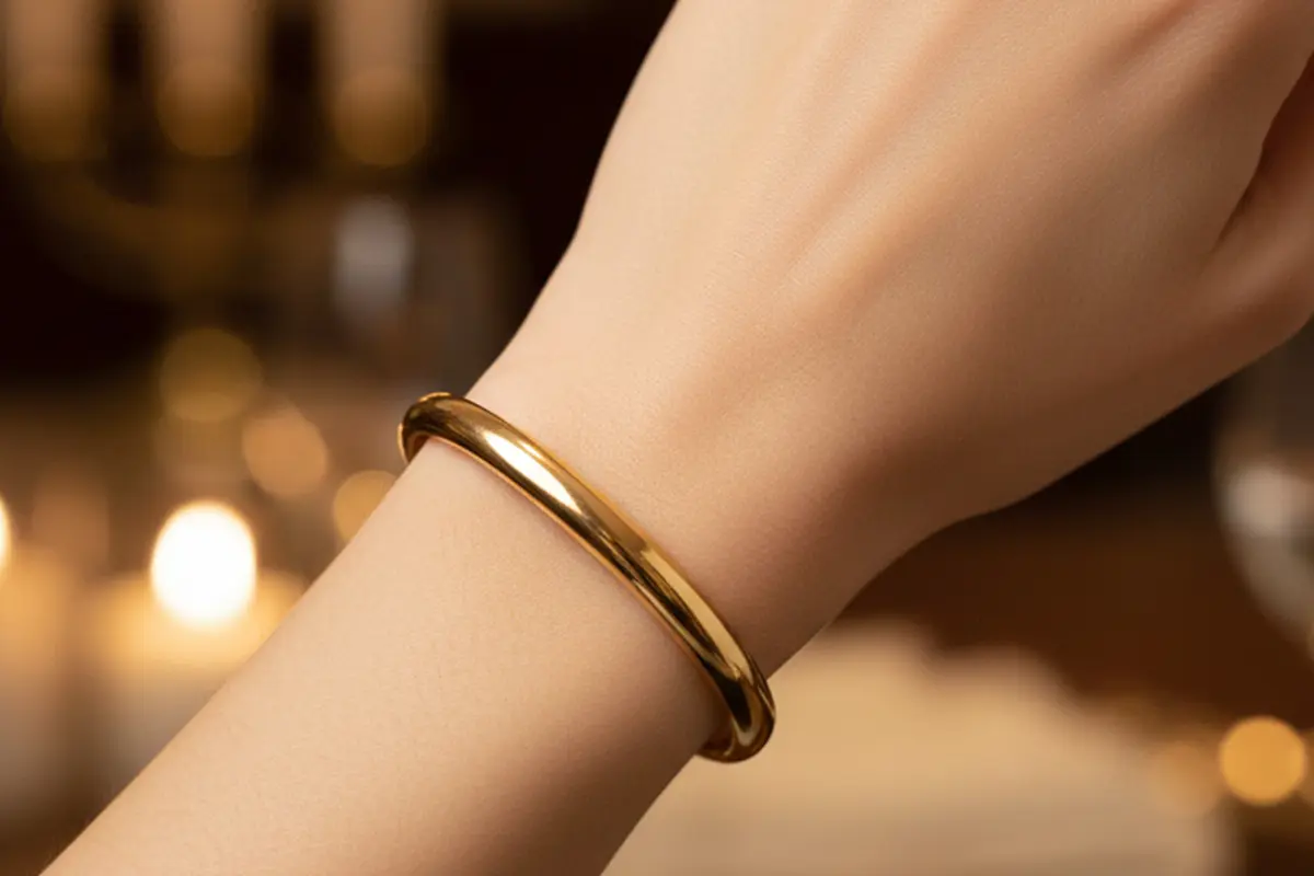 Model Gelang Emas Simple Tapi Menarik