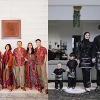 Sederet keluarga artis ini kenakan seragam keluarga yang unik sebagai baju Lebaran. Ada Maudy Ayunda hingga Dinda Hauw. [@maudyayunda @dindahw]