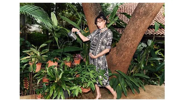 Nadine Chandrawinata Lahirkan Anak Pertama, Ini 8 Potret Perjalanan Kehamilannya