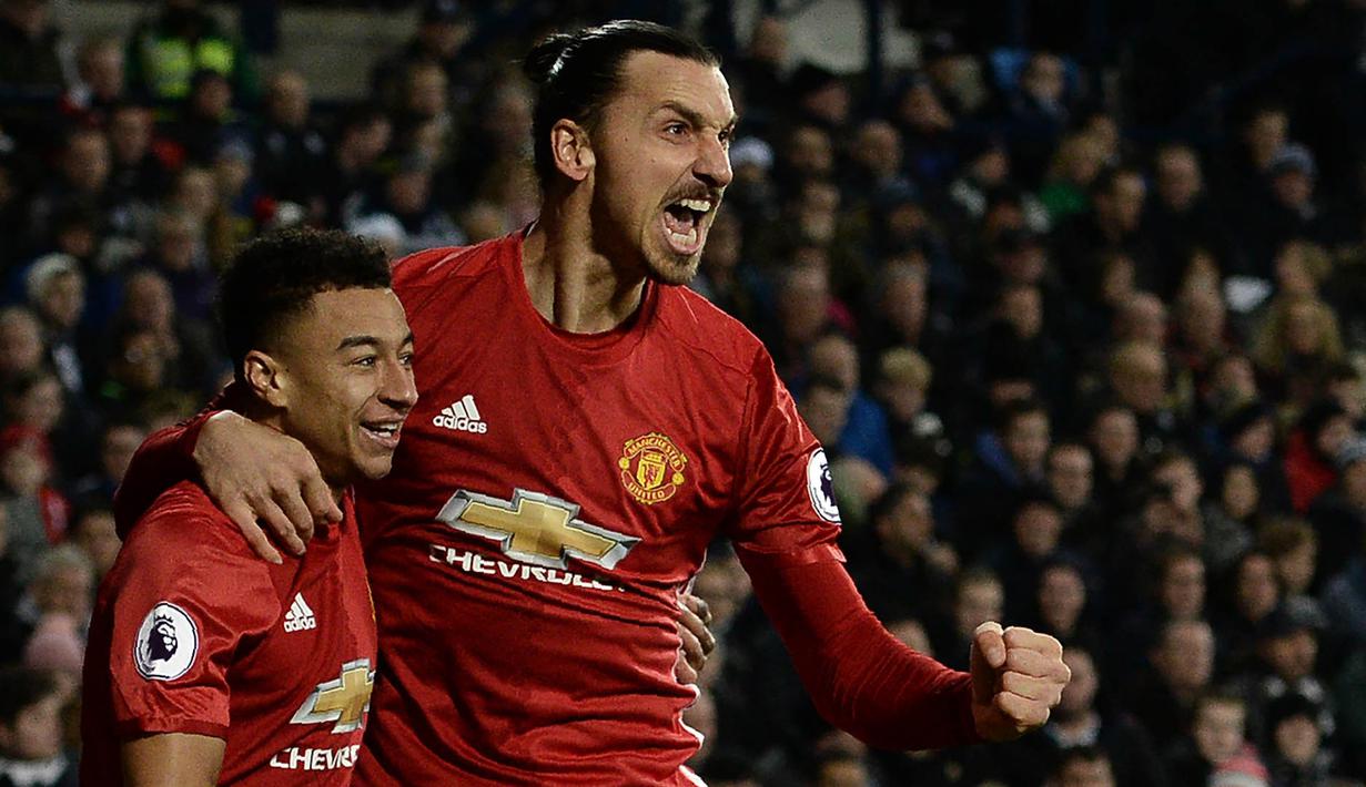 Berkat permainan gemilangnya itu Manchester United saat ini berada di urutan keenam klasemen sementara dengan 39 poin. MU kini berada pada posisi keempat atau batas akhir zona Liga Champions musim depan. (AFP/Oli Scarff)