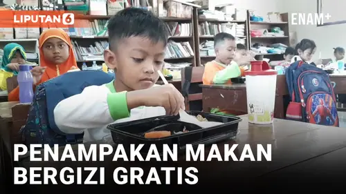 VIDEO: Uji Coba Makan Bergizi Gratis di Solo, Siswa SD Kepedesan
