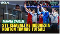 Shin Tae-yong Tertangkap Kamera di Laga Timnas Futsal Indonesia vs Korsel