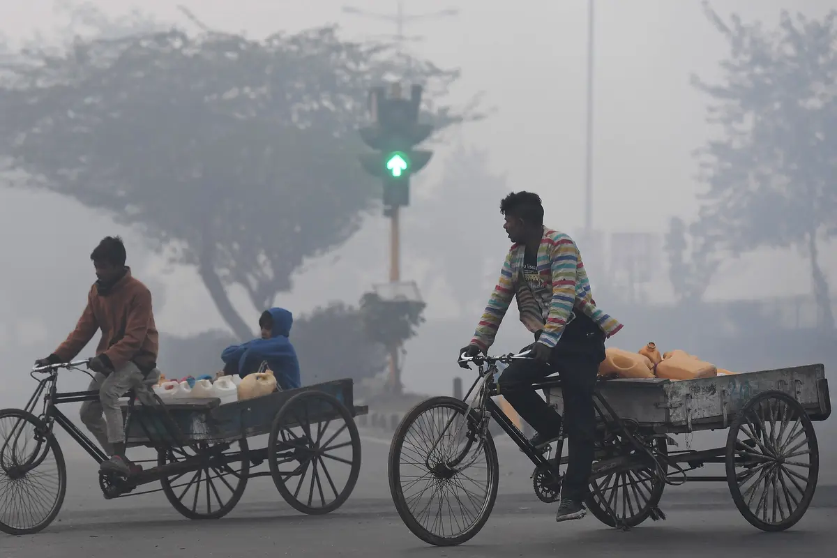 Begini Penampakan Polusi Udara di India