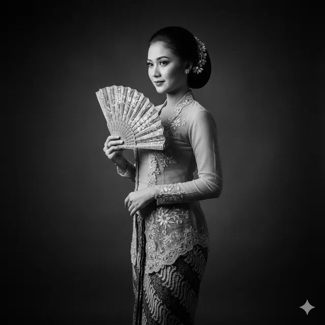 7 Kumpulan Prompt Gemini AI Foto Pakai Kebaya dan Sanggul, Estetika Tradisional yang Menawan