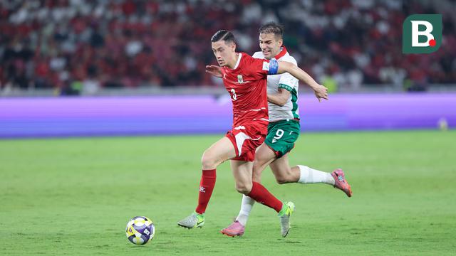 Foto: Melihat Aksi Para Benteng Pertahanan Timnas Indonesia saat Melawan Bulgaria di FIFA Series 2026