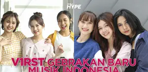 V1rst menjadi wajah baru girl grup tanah air dengan penampilan yang energik, muda dan cheerful.