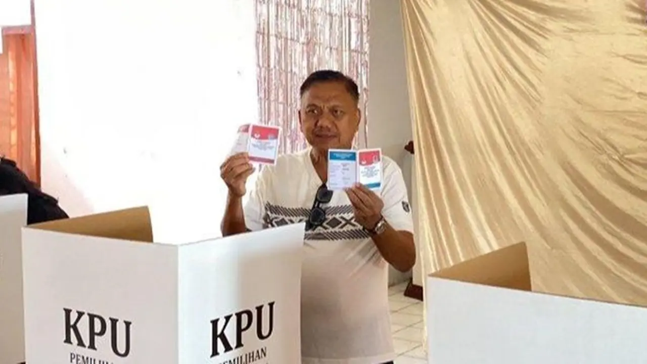 Usai Berikan Hak Suaranya di TPS 02 Bumi Beringin, Olly Dondokambey Ajak Warga Sulawesi Utara Jaga Keharmonisan