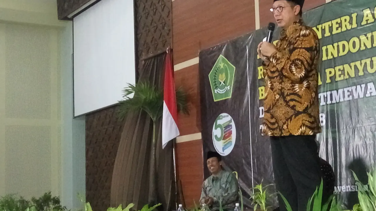 Menteri Agama Lukman Hakim Saifudin