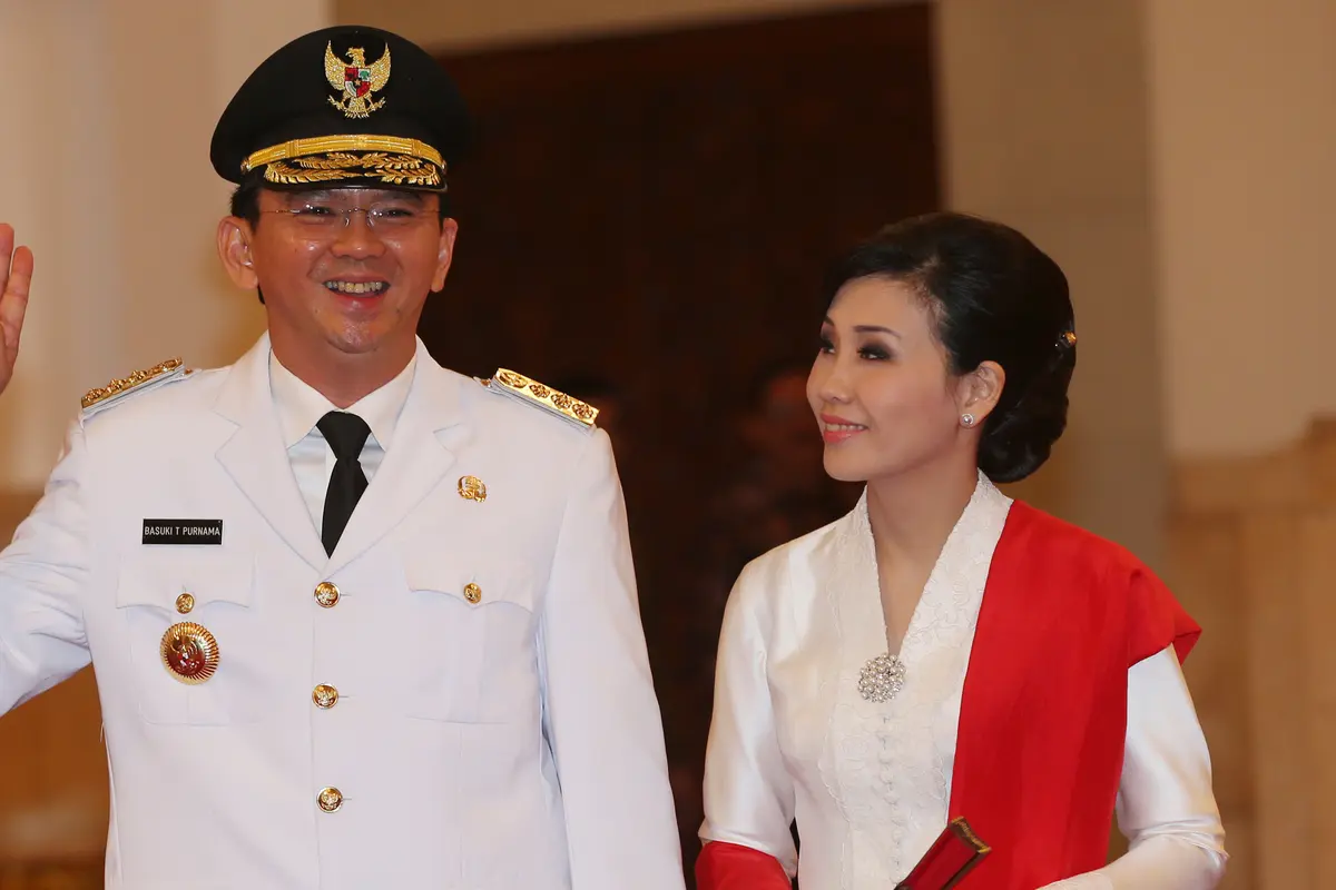 Basuki Tjahaja Purnama (Ahok) dan Veronica Tan