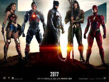 Poster film Justice League. (Warner Bros / Twitter)