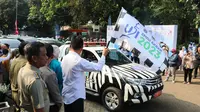 Pemprov DKI Jakarta menggelar uji emisi akbar (UEA) di Parkir Utara Taman Margasatwa Ragunan pada Senin (5/6) dalam rangka memperingati Hari Lingkungan Hidup Sedunia dan menyambut HUT ke-496 Kota Jakarta. (Merdeka.com)