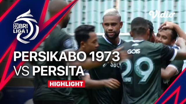 Berita video highlights laga lanjutan BRI Liga 1 2022/2023 antara Persikabo 1973 melawan Persita Tangerang yang berakhir dengan skor 1-1, Kamis (2/2/2023) sore hari WIB.