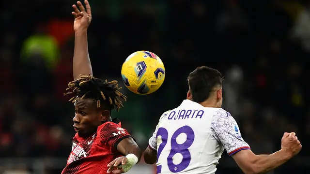 Hasil Liga Italia AC Milan vs Fiorentina
