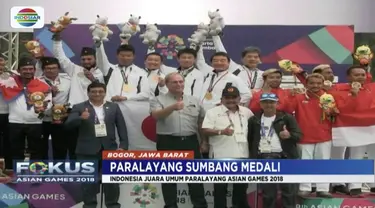 Cabang olahraga paralayang sumbang dua medali perunggu di nomor cross country atau lintas alam.