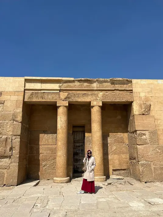 <p>Meisya Siregar di Mesir [Instagram/meisya_siregar]</p>