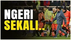 Berita Video, potret insiden mengerikan di laga Inter Miami Vs Fiorentina pada Senin (2/12/2024)