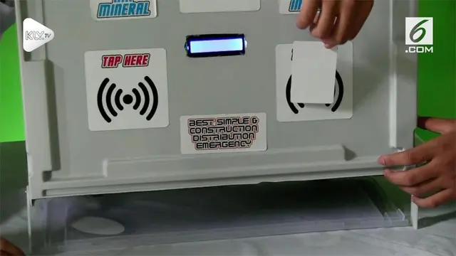 VIDEO: Robot Buatan Anak SMP Bisa Keluarkan Sembako
