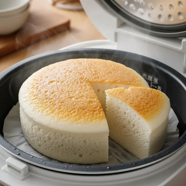 Kue Susu Kukus Pakai Magic Com