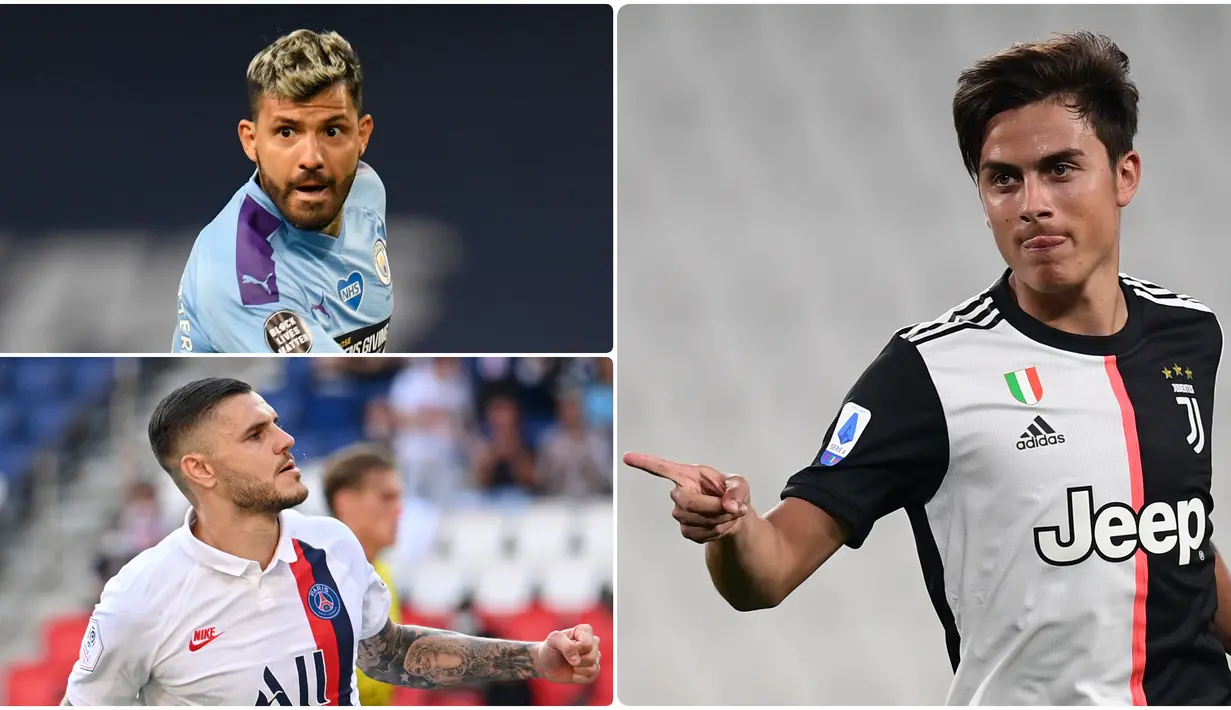Lionel Messi menjadi pemain Argentina yang banyak diminati klub besar Eropa. Namun, bintang Barcelona ini tidak masuk dalam daftar pemain Argentina yang memiliki catatan transfer termahal. Berikut 7 transfer pemain Argentina termahal sepanjang masa. (kolase foto AFP)