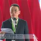 Presiden LG Energy Solution Lee Bang Soo, dalam seremoni Implementasi Tahap Kedua Industri Baterai Listrik Terintegrasi di KIT Batang, Rabu (8/6/2022).