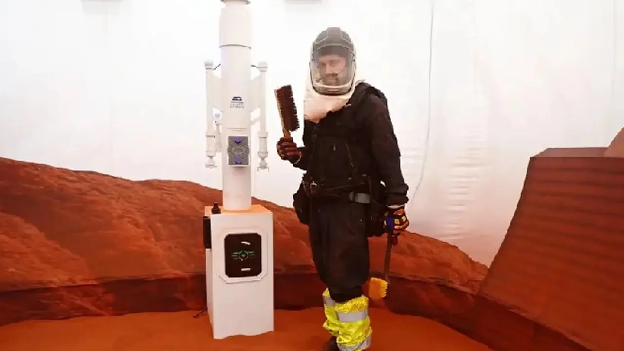 Simulasi Mars. Credit NASA