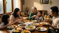 Kombinasi Makanan yang Sebaiknya Tidak Dikonsumsi Bersamaan saat Lebaran