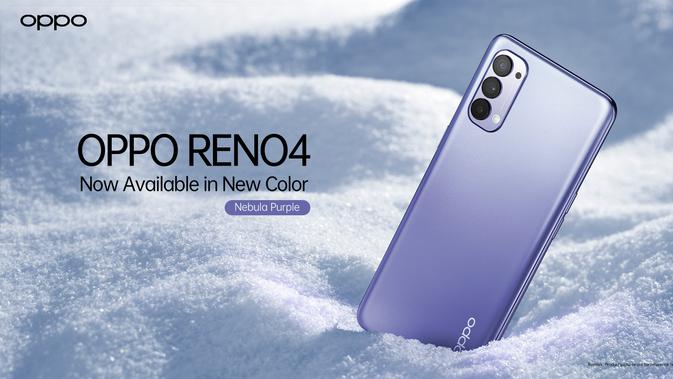 Oppo Reno4 Nebula Purple (Foto: Oppo Indonesia)